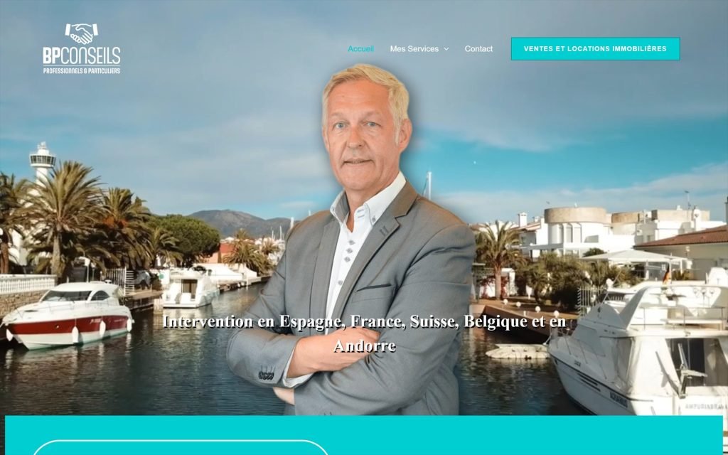 BP Conseils – Accueil (version ordinateur)